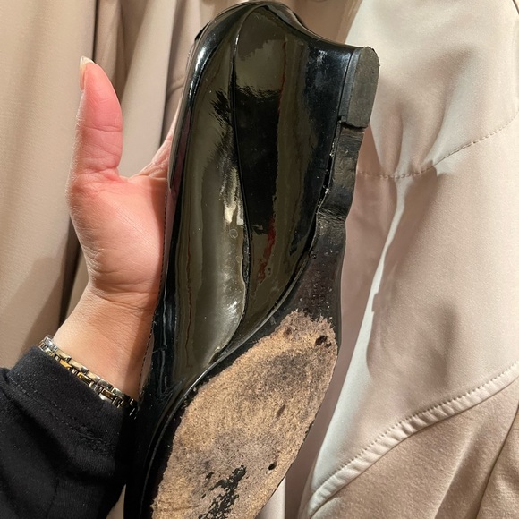 Gucci black patent leather wedge - Picture 10 of 12